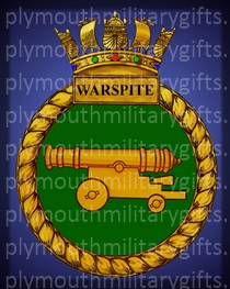 HMS Warspite Magnet